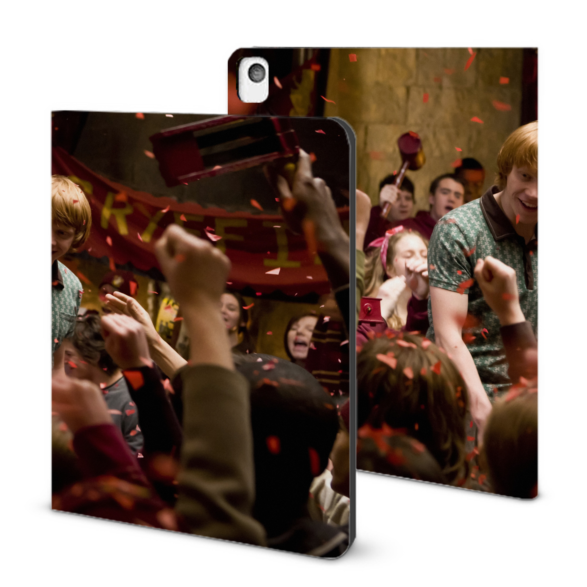 （画像用） Harry Potter ハリー・ポッターシリーズ IPadケース ペンホルダー付き ブックスタイルデザイン